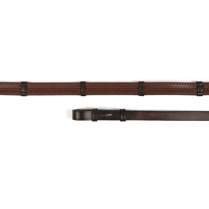 Velociti GARA Pimple Continental Reins - Havana