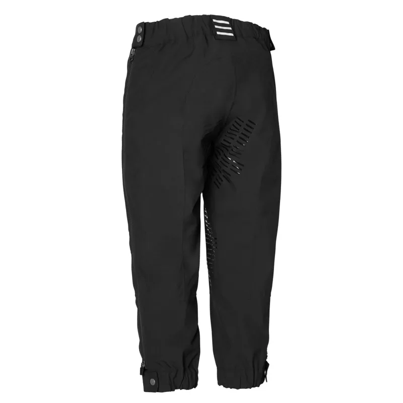 Stierna Storm Womens Short Waterproof Rain Pants - Black-1