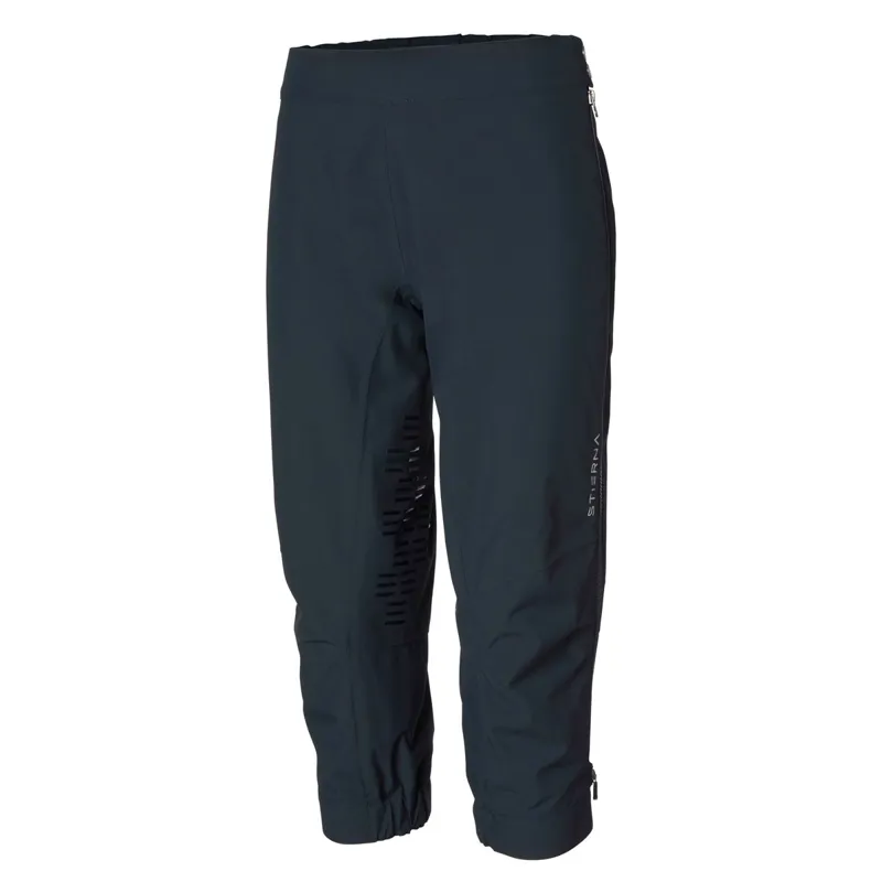 Stierna Storm Womens Short Waterproof Rain Pants - Midnight Navy