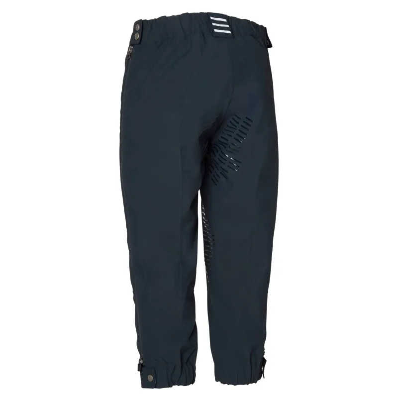 Stierna Storm Womens Short Waterproof Rain Pants - Midnight Navy-3