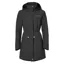 Stierna Cloud Womens Waterproof Rain Parka-Ebony