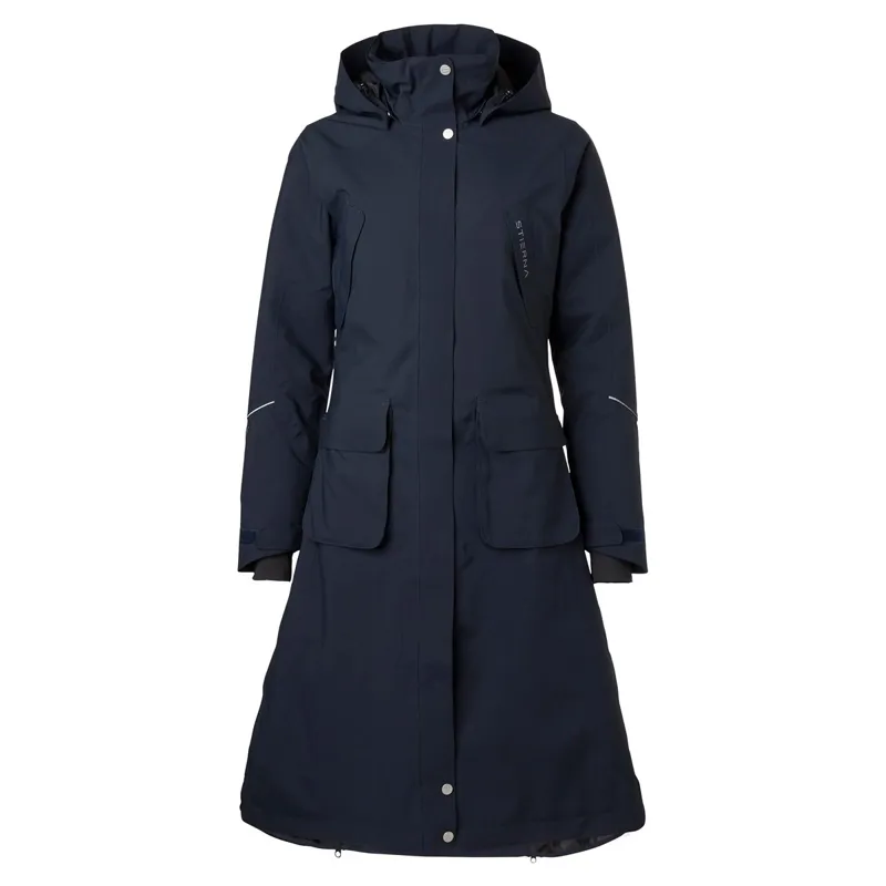 Stierna Stella Winter Women's Long Waterproof Coat - Midnight Navy
