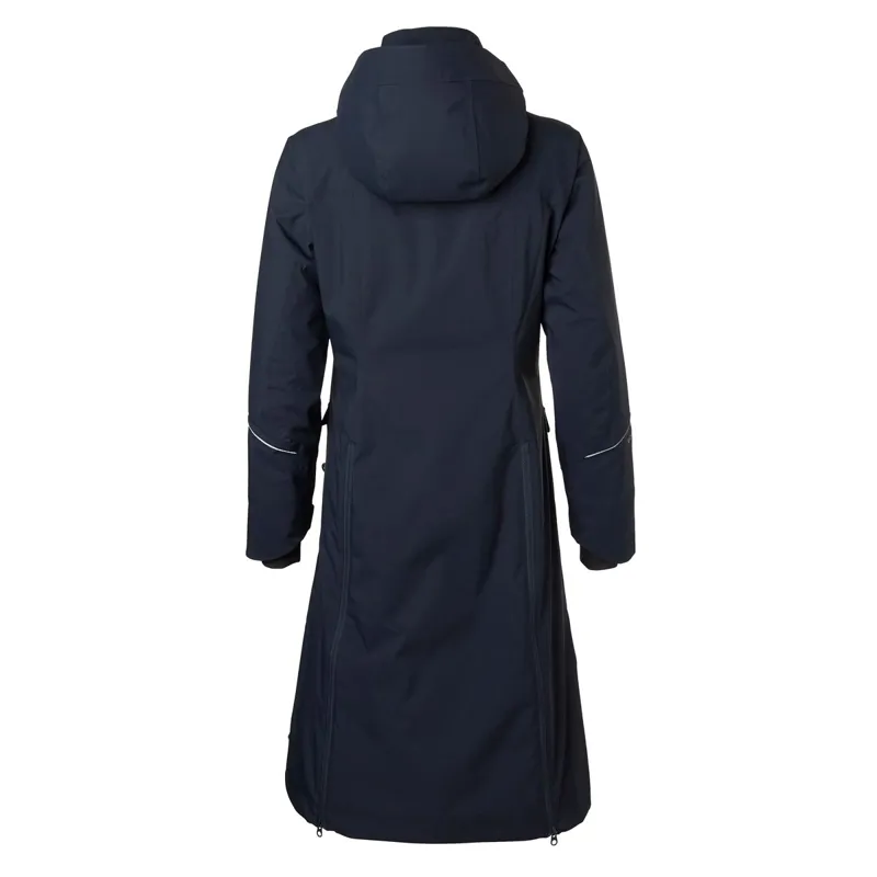 Stierna Stella Winter Women's Long Waterproof Coat - Midnight Navy-1