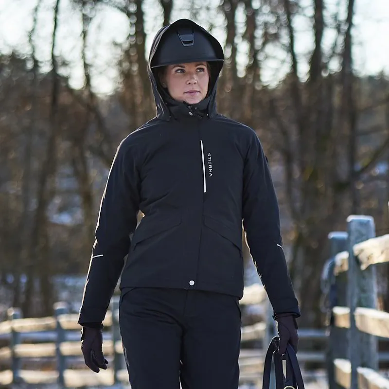 Stierna Stella Winter Women's Waterproof Jacket - Black-5