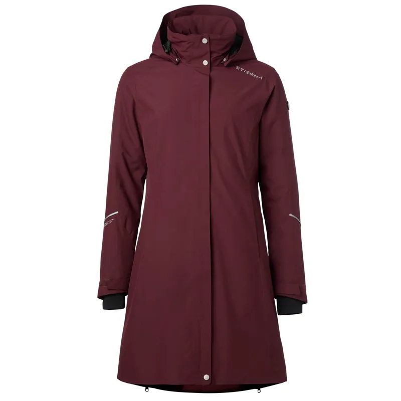 Stierna Stella Winter Women's Short Waterproof Coat - Merlot