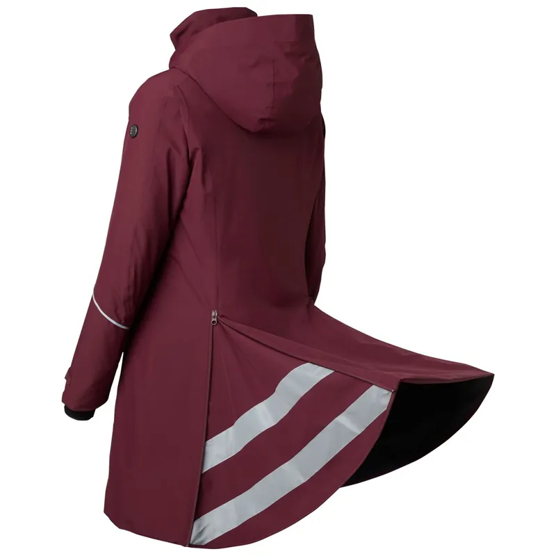 Stierna Stella Winter Women's Short Waterproof Coat - Merlot-2