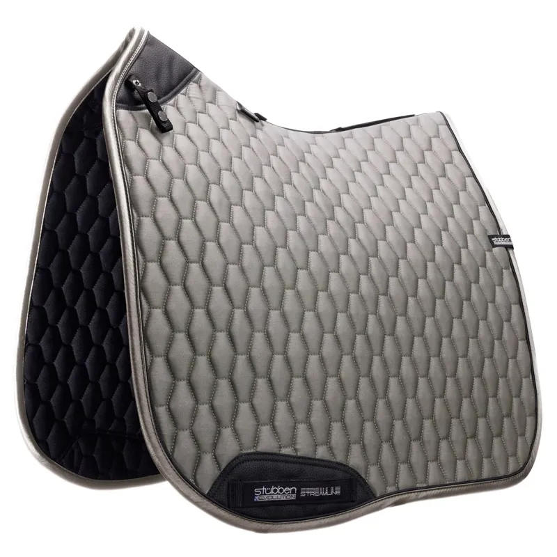 Stubben Streamline GEN2 Dressage Saddle Pad - Grey