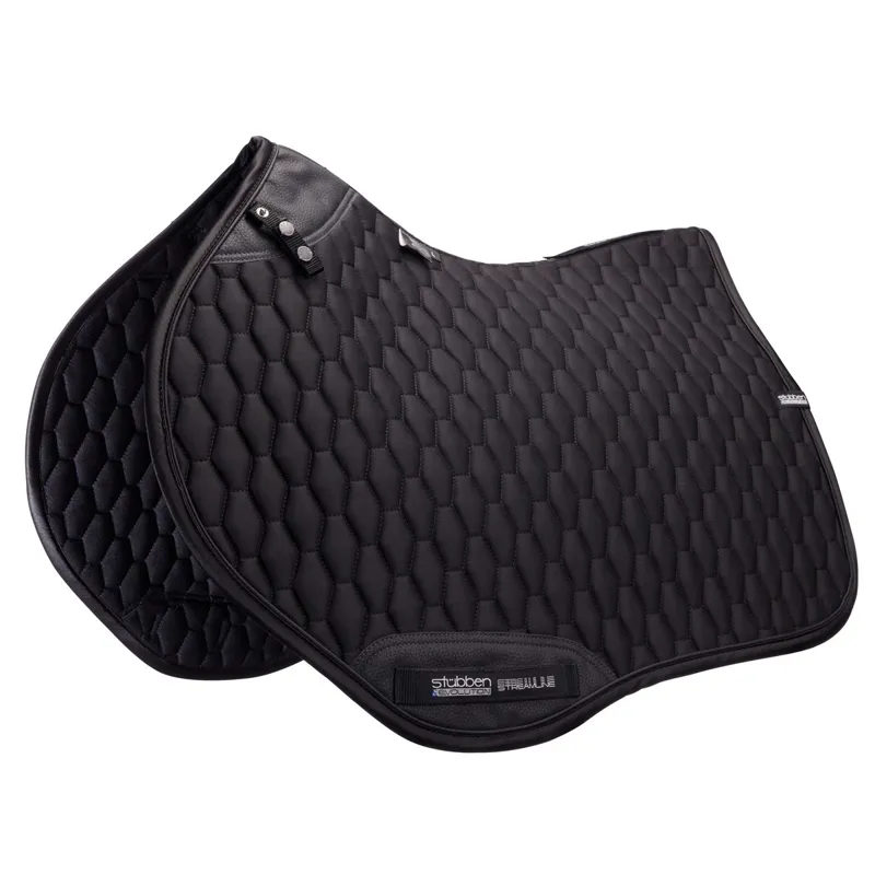 Stubben Streamline GEN2 Jumping Saddle Pad - Black