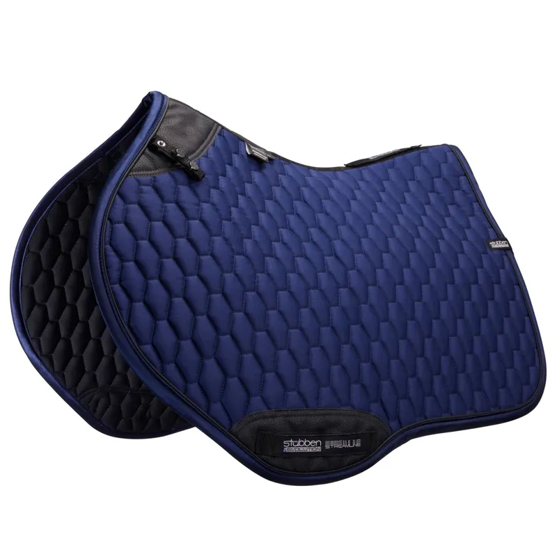Stubben Streamline GEN2 Jumping Saddle Pad - Blue