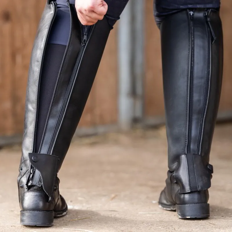 Suedwind Curvy AM Women's Tall Riding Boots - Black-1