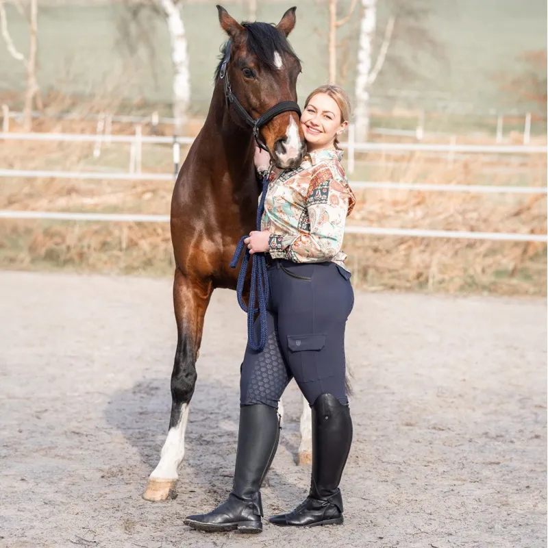Suedwind Curvy AM Women's Tall Riding Boots - Black-6