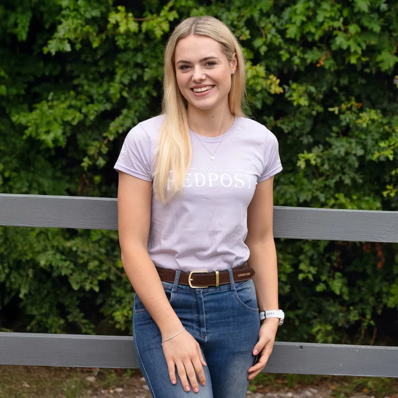Redpost Limited Edition Original Ladies Tee - This Esme/Soft Lavender-1