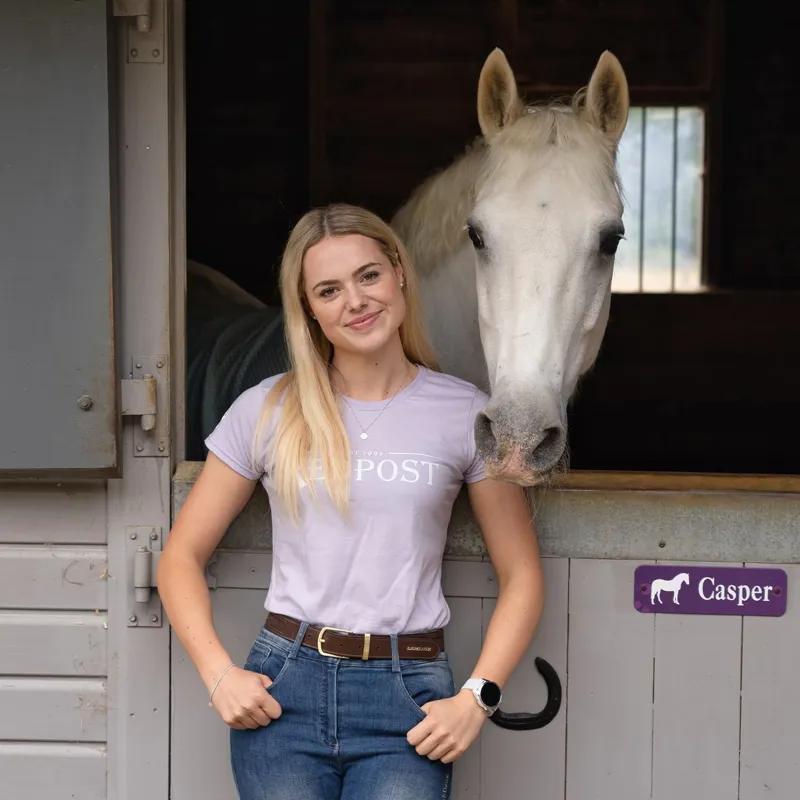 Redpost Limited Edition Original Ladies Tee - This Esme/Soft Lavender-2