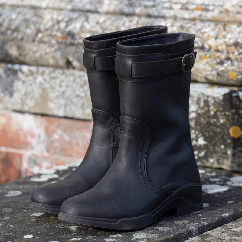 Toggi Dovecote Women's Mid Riding Boots - Dark Brown-1