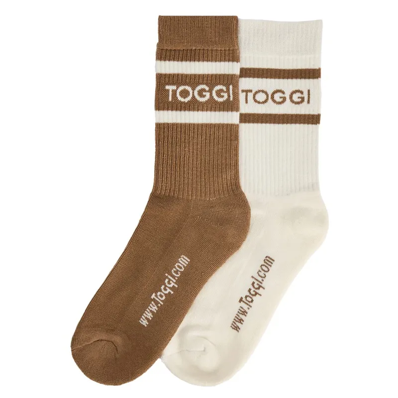 Toggi Christie Womens Crew Socks 2 Pack - Spice