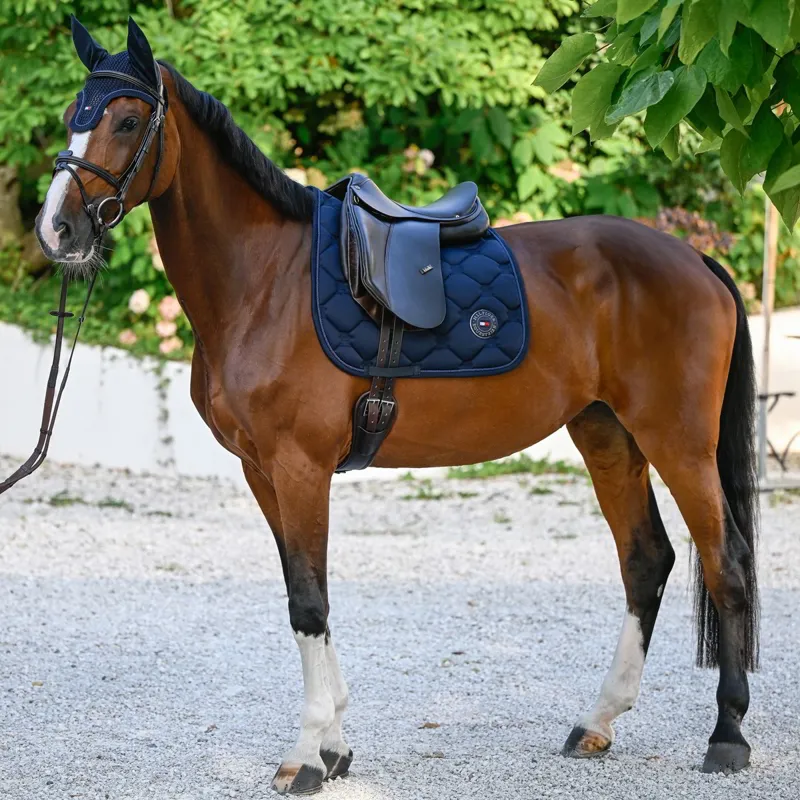 Tommy Hilfiger Liberty Dressage Saddle Pad - Desert Sky-1