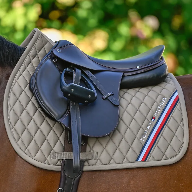 Tommy Hilfiger Stanford Jump Saddle Pad - Taupe-1