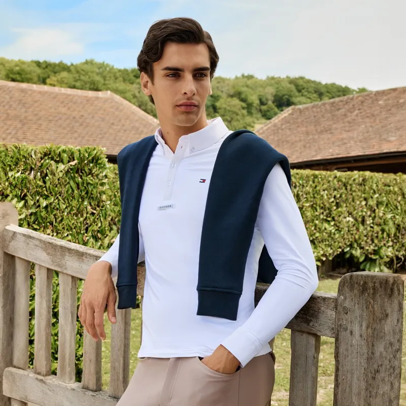 Tommy Hilfiger Eaton Men's Show Shirt - Optic White-1