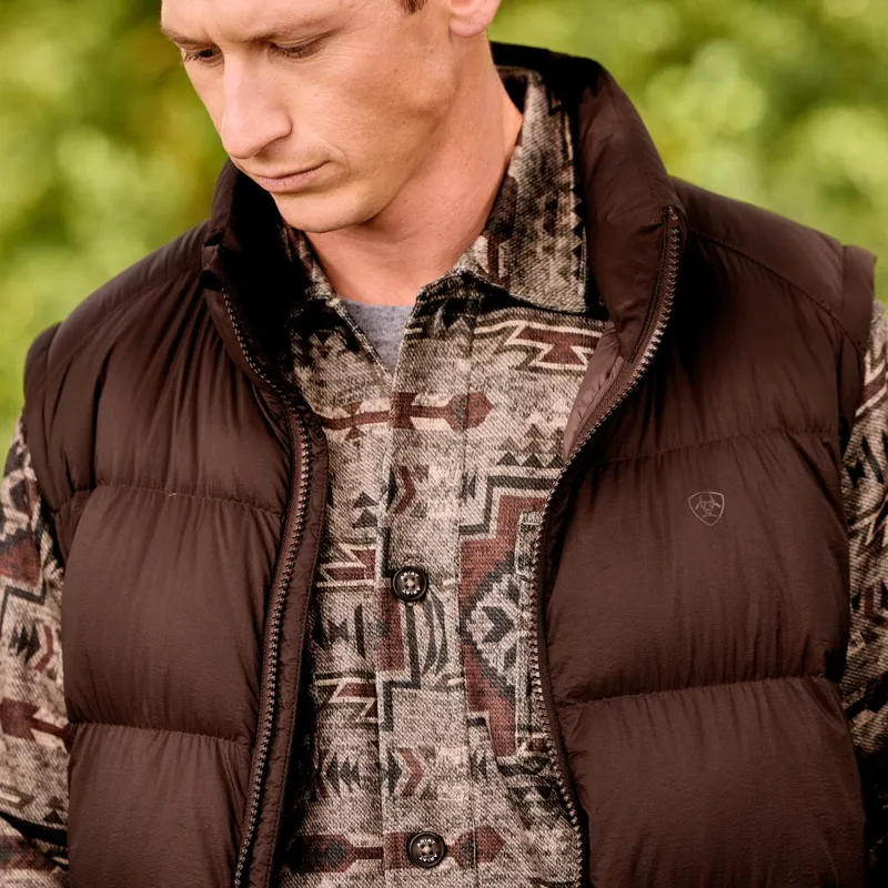 Ariat UltraPuff Mens Insulated Down Vest - Java-3