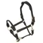 Velociti Lusso Soria Leather Halter - Black