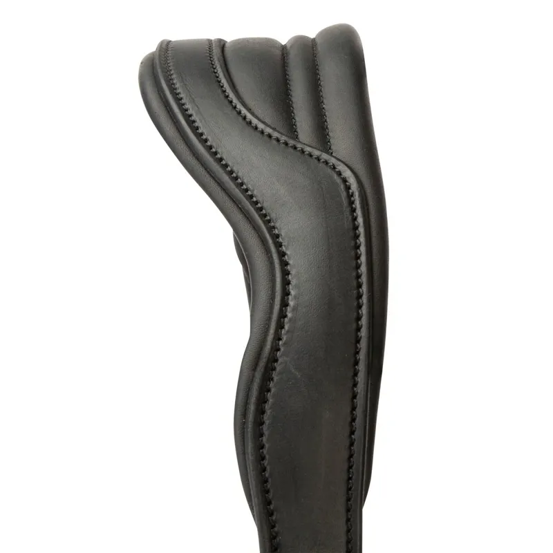 Velociti Lusso Soria Leather Halter - Black-1