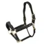 Velociti Lusso Lorca Leather Halter - Black