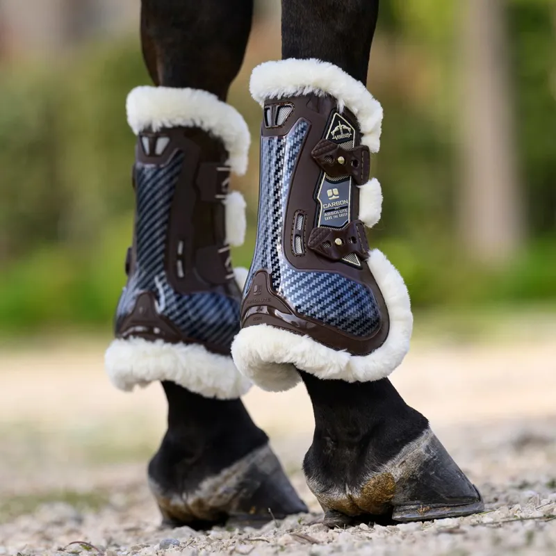 Veredus Carbon Gel Absolute Save The Sheep Tendon Boots - Brown-2