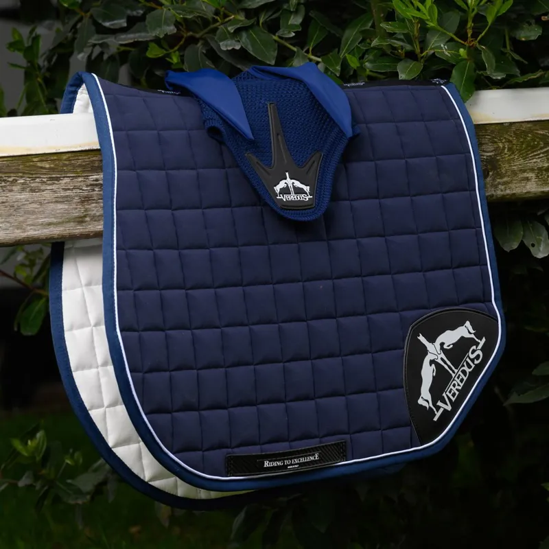 Veredus Stability Jumping Saddle Pad - Blue-1