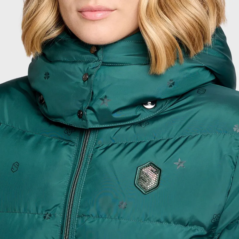 Samshield Billie Emblem Edition Women's Quilted Jacket - Hunter Green-2
