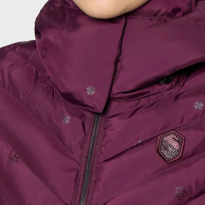 Samshield Chamonix Emblem Edition Womens Quilted Vest - Plum Pre-Order-2