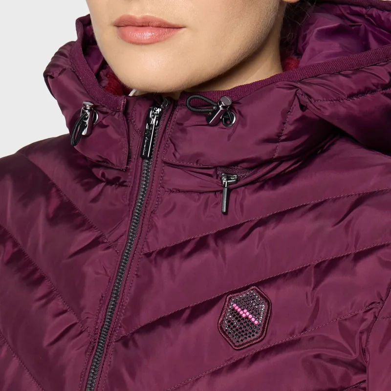 Samshield Courchevel Women's Puffer Jacket - Plum Pre-Order-2