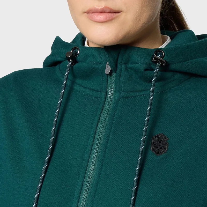 Samshield Filippa Women's Full-Zip Hoodie - Hunter Green Pre-Order-2