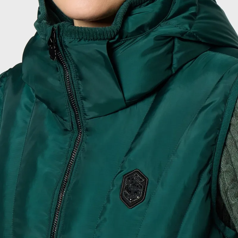 Samshield Shelyne Womens Vest - Hunter Green-2