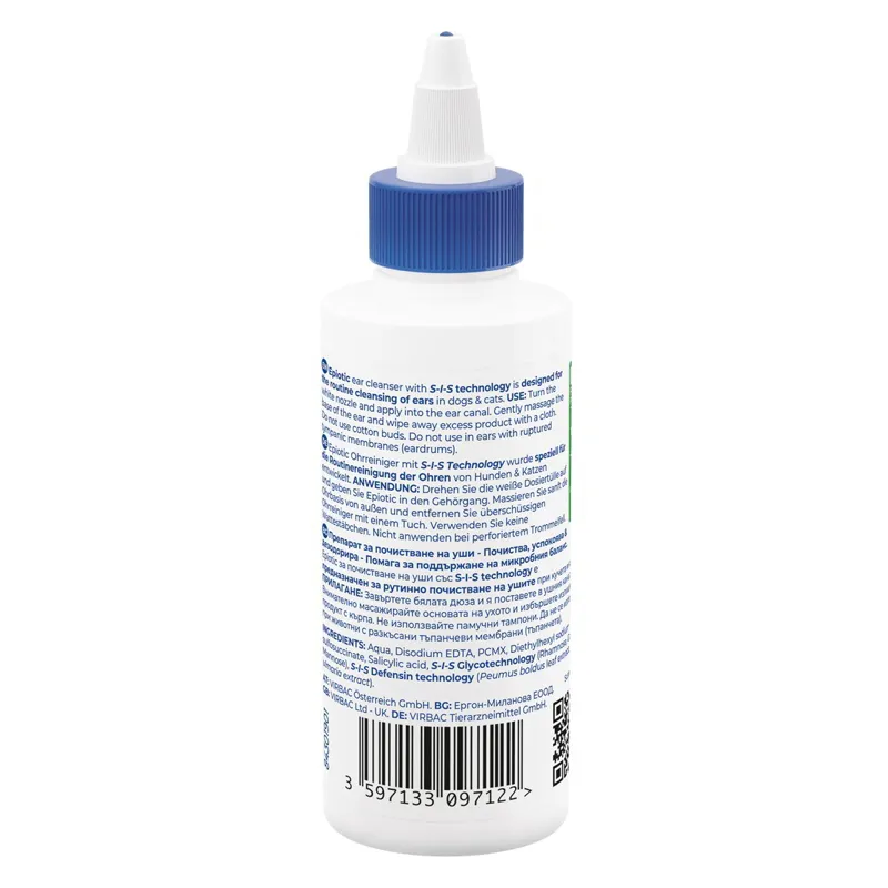 Virbac EpiOtic Ear Cleaner for Dogs and Cats-1