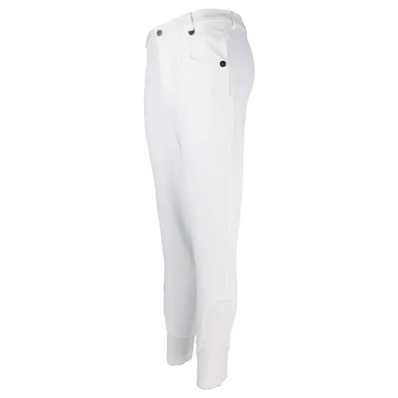 Woof Wear Original Knee Grip Men's Competition Breeches - White