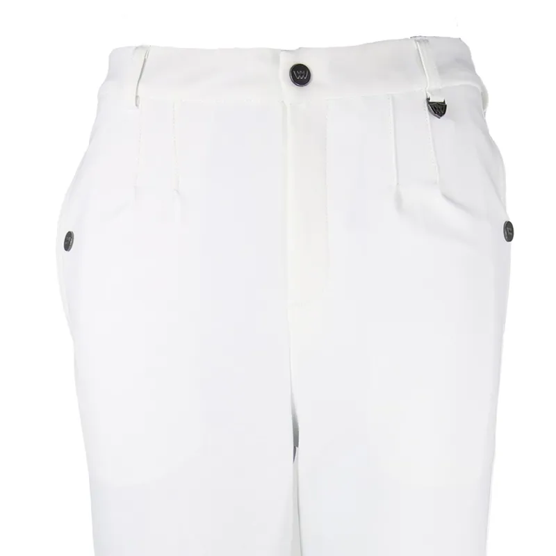 Woof Wear Original Knee Grip Men's Competition Breeches - White-1