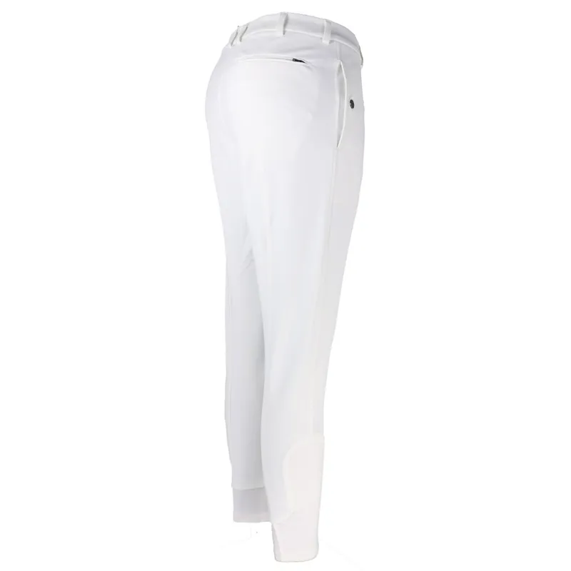 Woof Wear Original Knee Grip Men's Competition Breeches - White-2