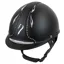 Antares Galaxy Crystal Strip Helmet - Black/Black