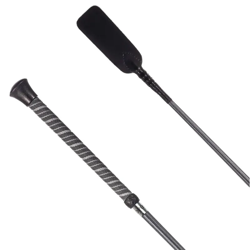 Redpost Rubber Spiral Handle Jump Bat - Grey