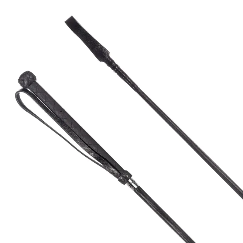 Redpost Braided Everyday Riding Crop - Black