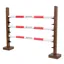 Redpost Wooden Hobby Horse Jump - Red
