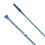 Redpost Lurex Braided Riding Crop - Royal