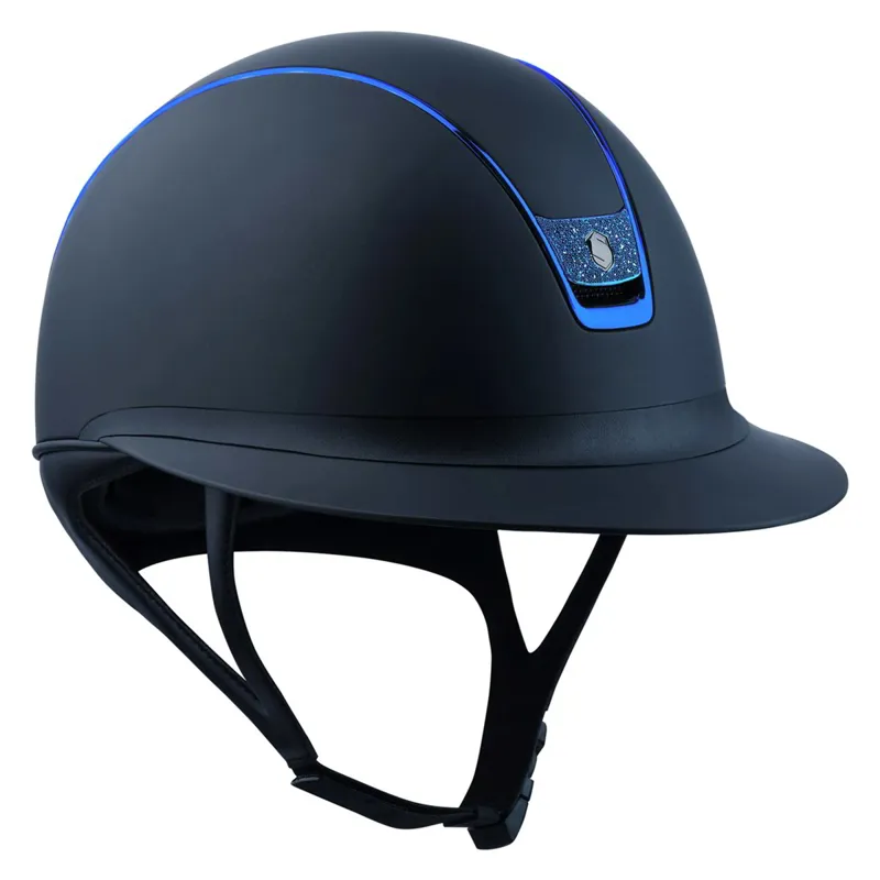 Samshield Miss Shield Shadowmatt 2.0 Crystal Blason Helmet - Blue/Blue
