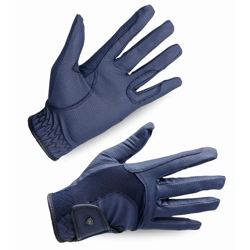 Woof Wear Reintex Mesh Riding Gloves - Navy