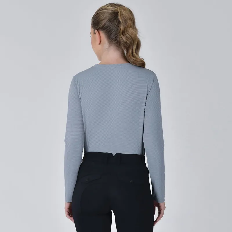 WeatherBeeta Relaxed UV Long Sleeve Womens Tee - Bluestone-2