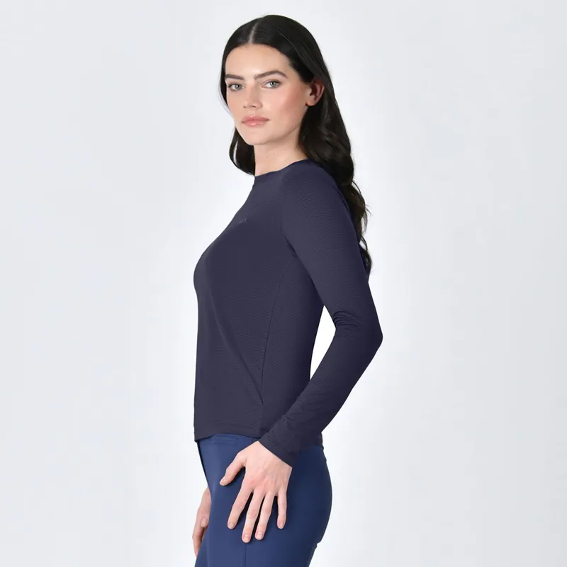WeatherBeeta Relaxed UV Long Sleeve Women's Tee - Navy-1