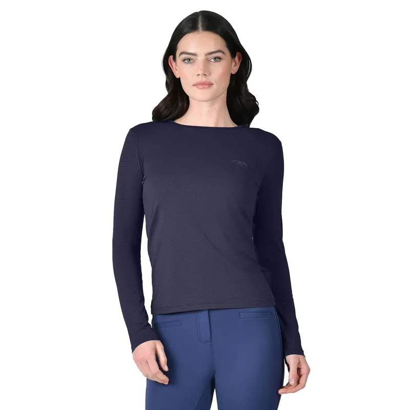 WeatherBeeta Relaxed UV Long Sleeve Women's Tee - Navy