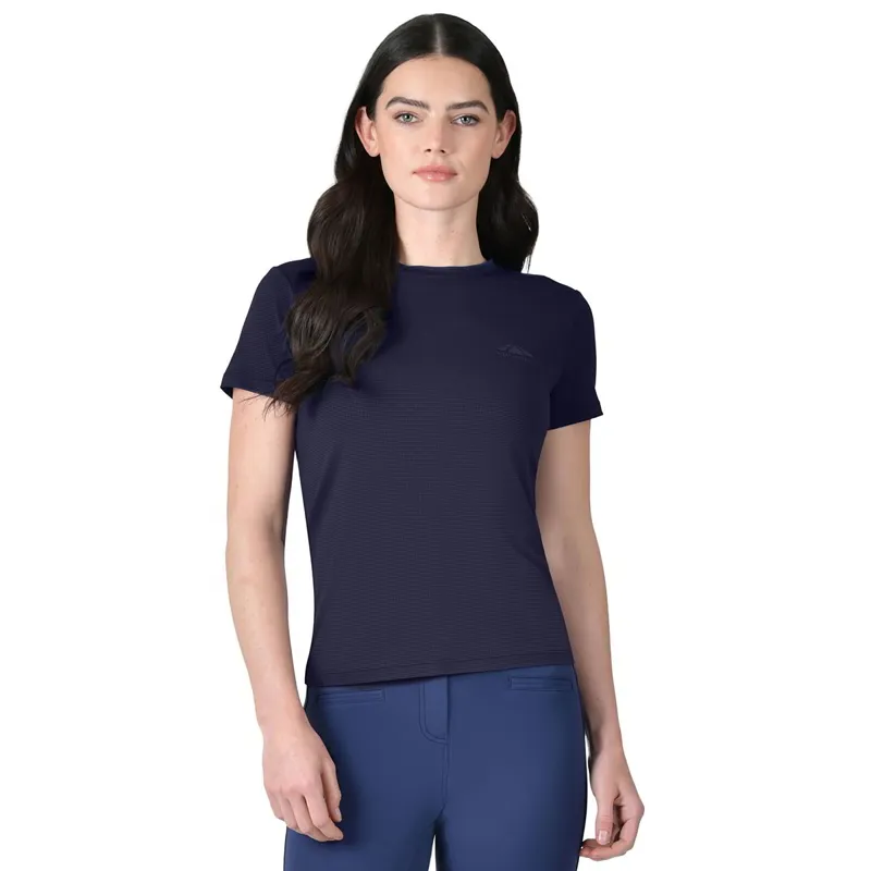 WeatherBeeta Relaxed UV Short Sleeve Women's Tee - Navy