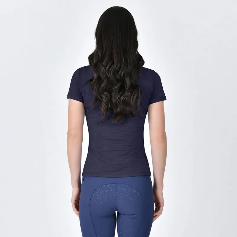 WeatherBeeta Relaxed UV Short Sleeve Women's Tee - Navy-2