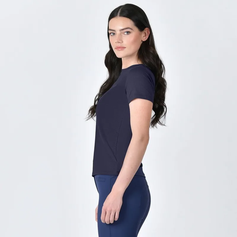WeatherBeeta Relaxed UV Short Sleeve Women's Tee - Navy-1
